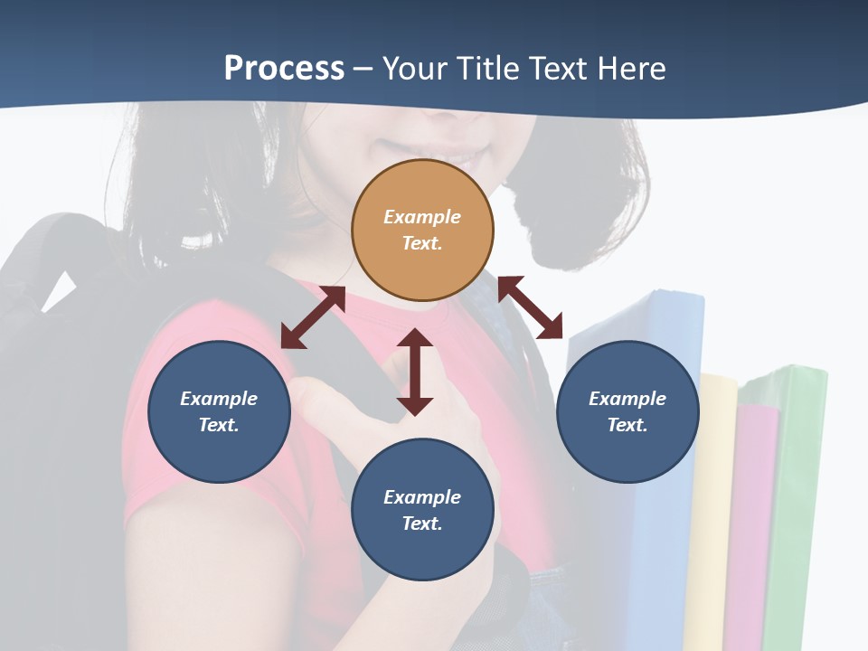 Rucksack Homework Learn PowerPoint Template