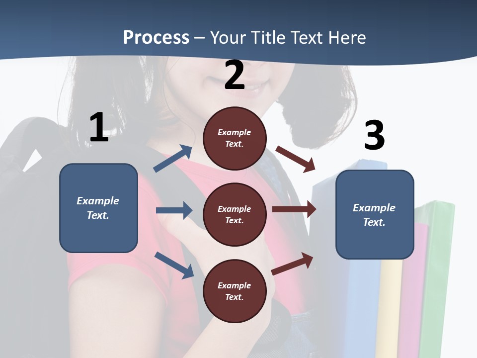 Rucksack Homework Learn PowerPoint Template