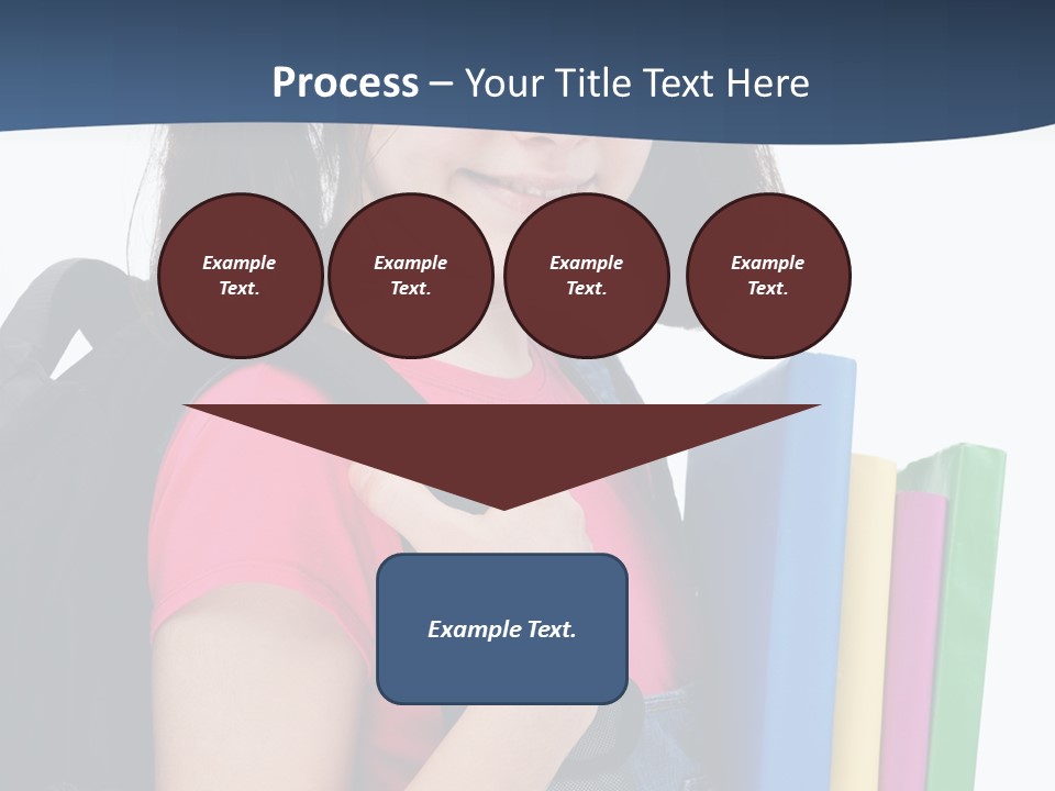 Rucksack Homework Learn PowerPoint Template