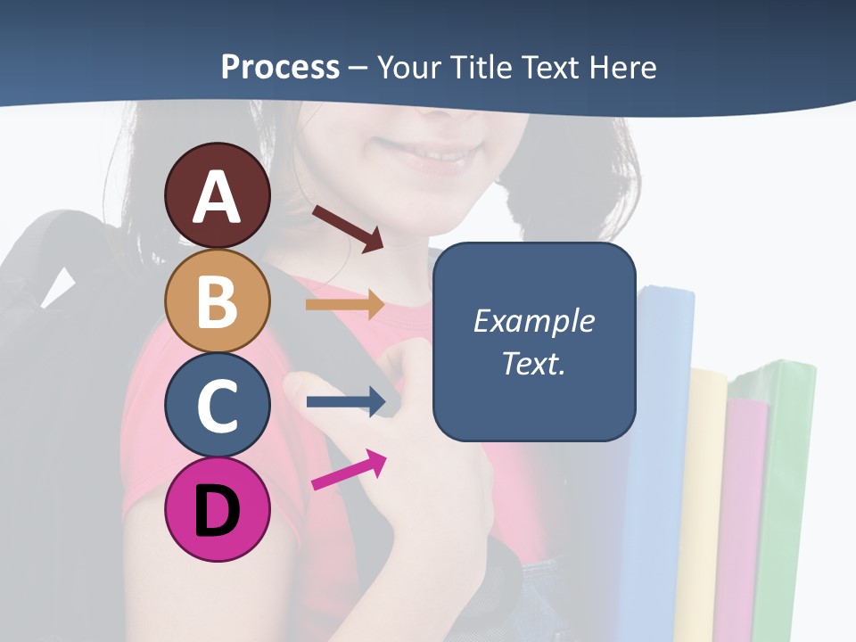 Rucksack Homework Learn PowerPoint Template