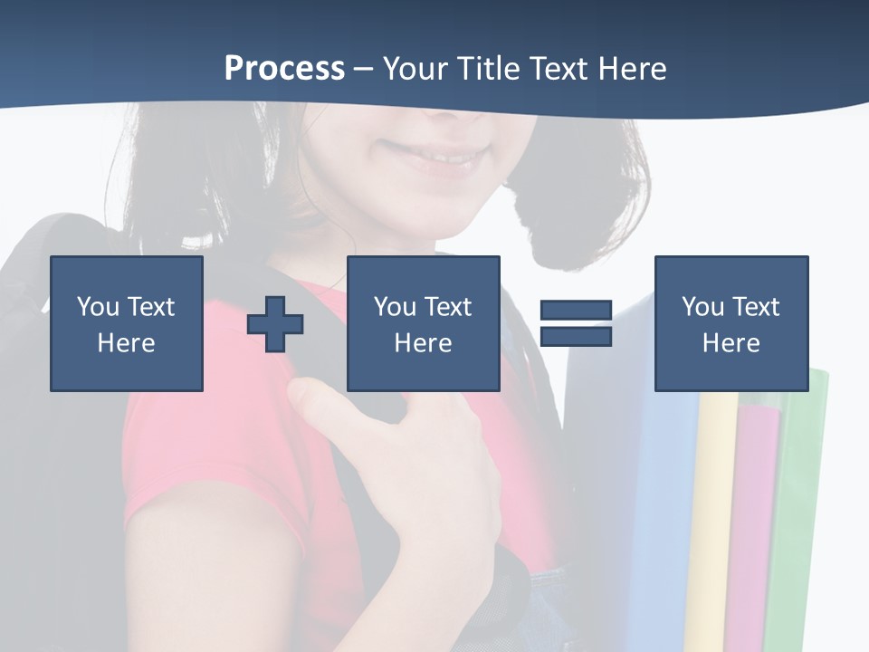 Rucksack Homework Learn PowerPoint Template
