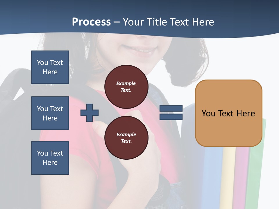 Rucksack Homework Learn PowerPoint Template