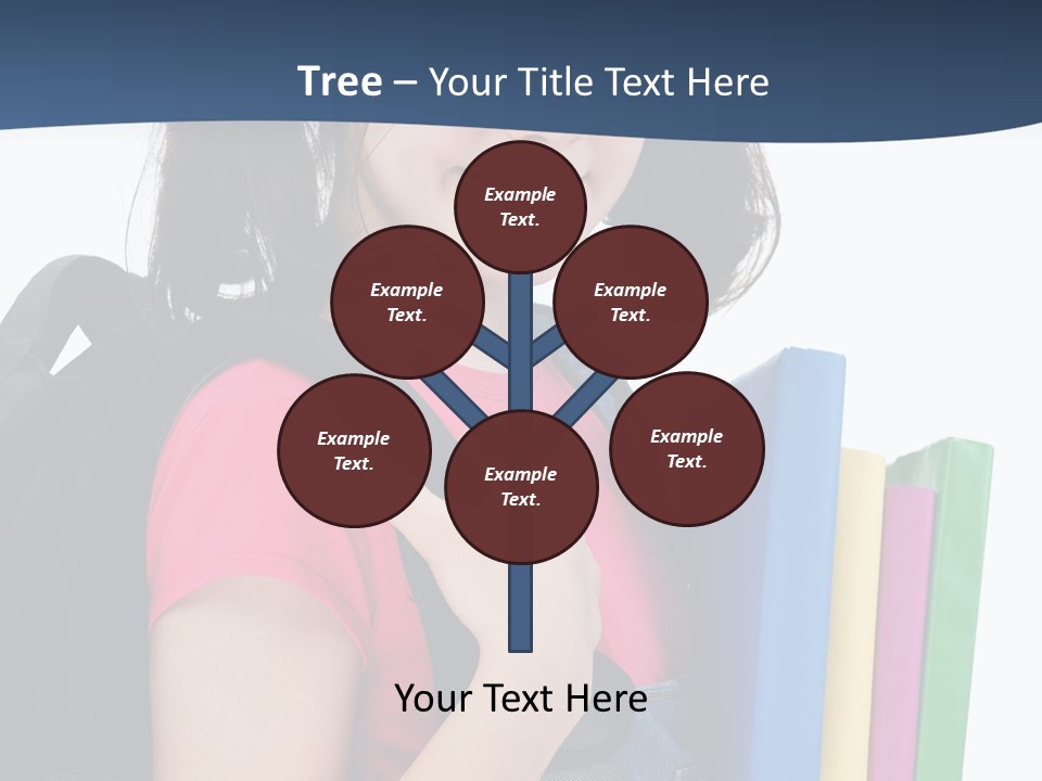 Rucksack Homework Learn PowerPoint Template