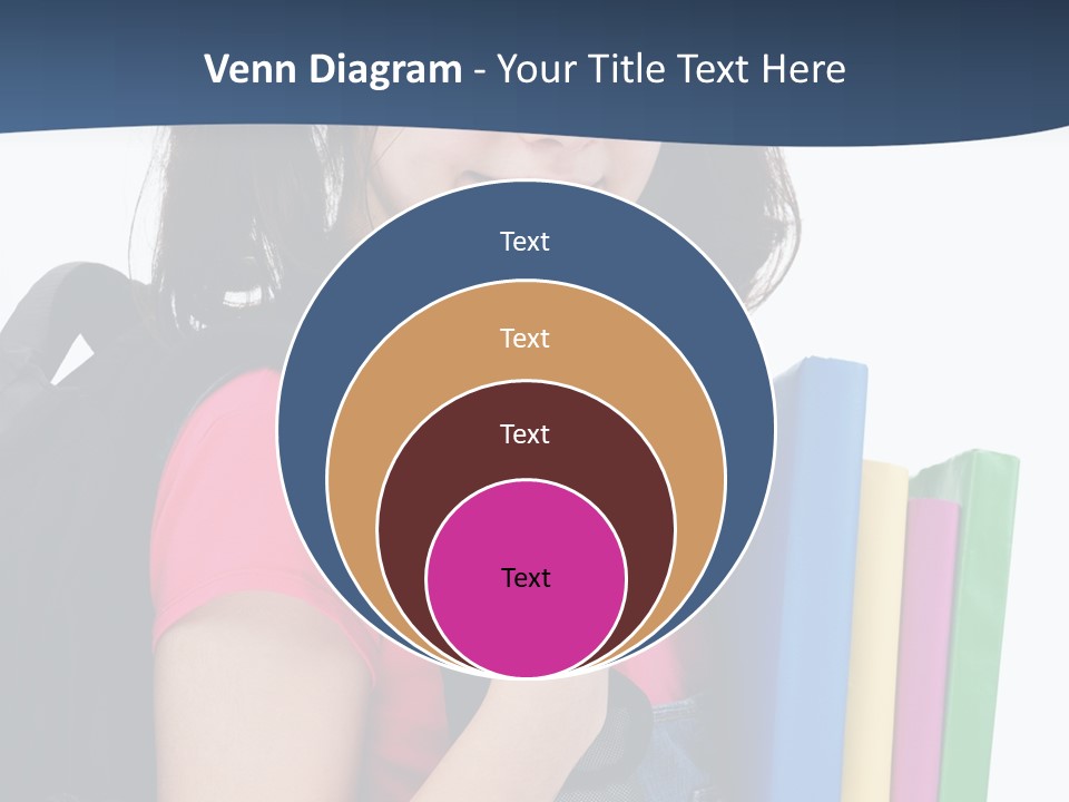 Rucksack Homework Learn PowerPoint Template