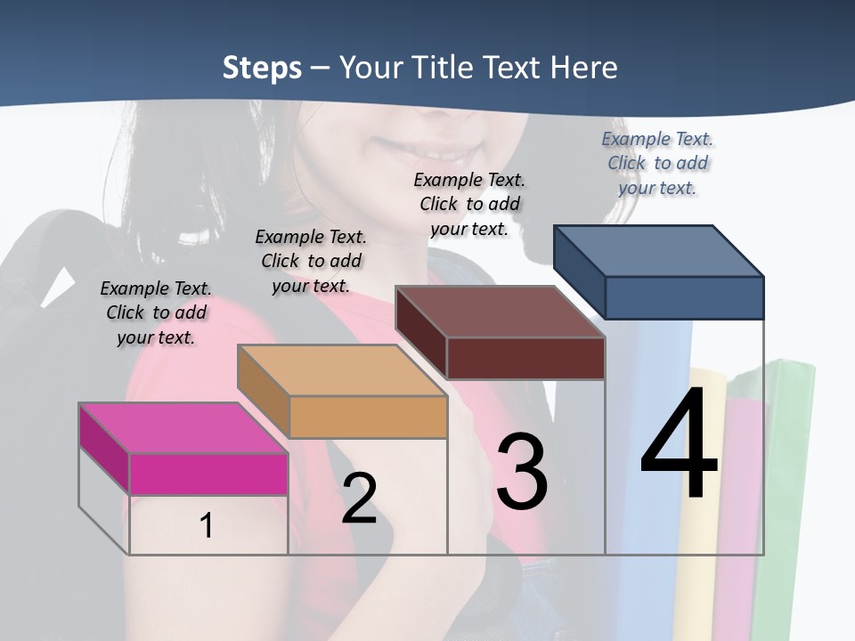 Rucksack Homework Learn PowerPoint Template