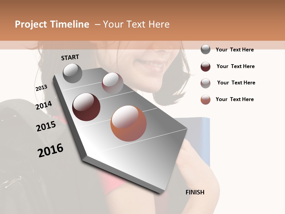 Vertical Literature One PowerPoint Template