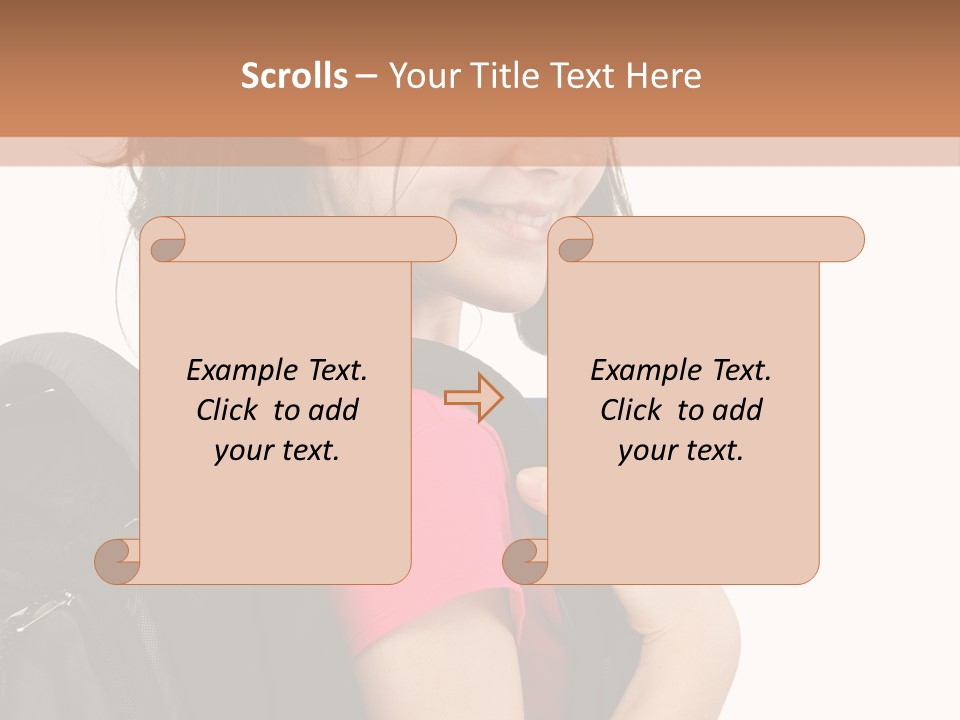 Vertical Literature One PowerPoint Template