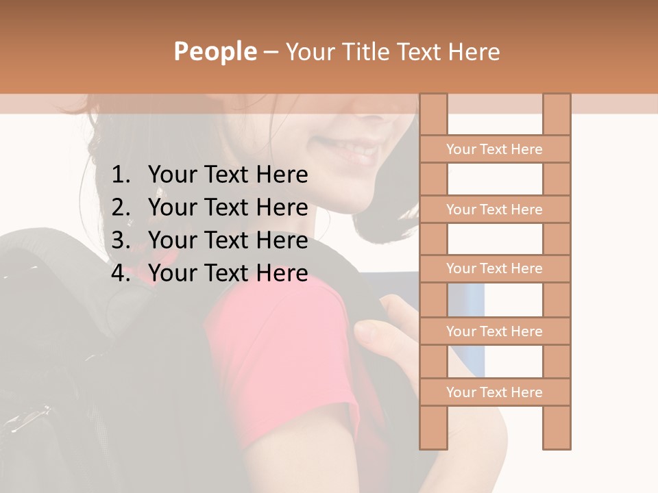 Vertical Literature One PowerPoint Template