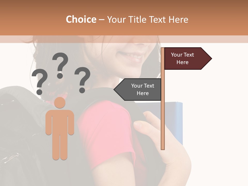 Vertical Literature One PowerPoint Template