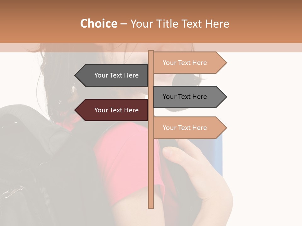Vertical Literature One PowerPoint Template