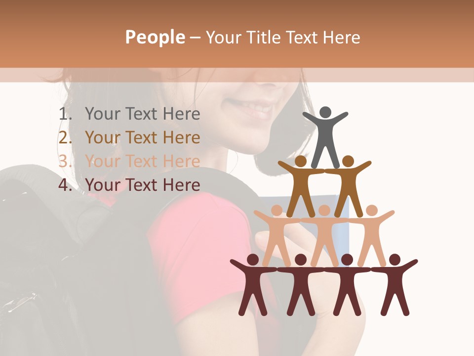 Vertical Literature One PowerPoint Template