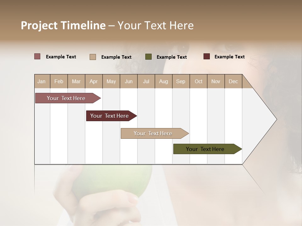 Woman Person Food PowerPoint Template