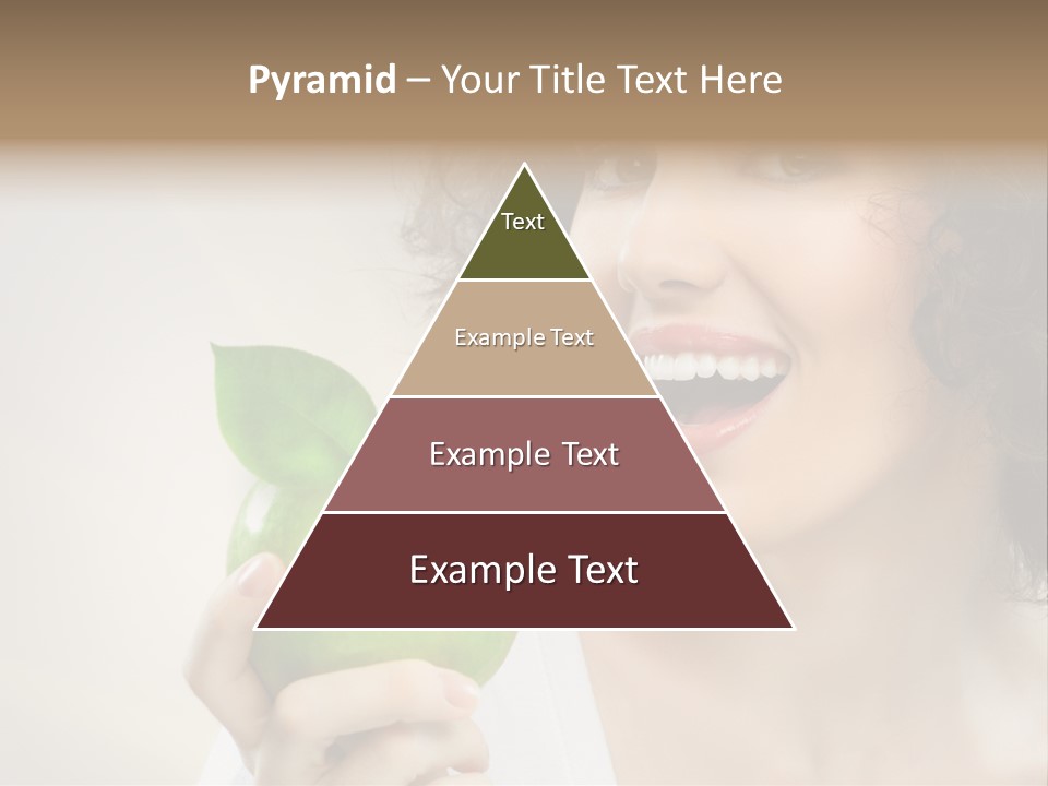 Woman Person Food PowerPoint Template