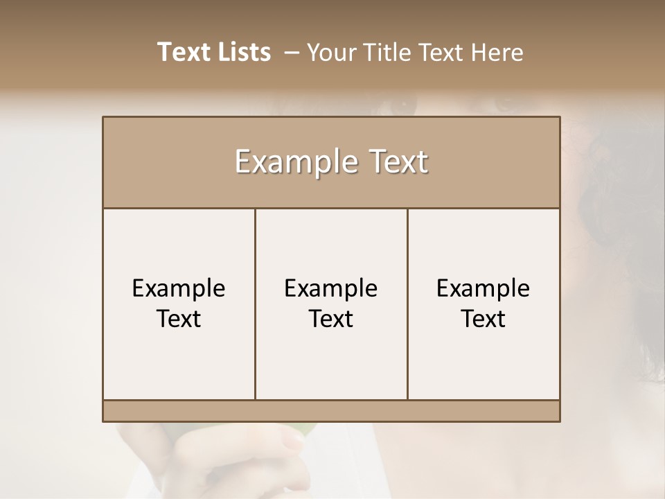 Woman Person Food PowerPoint Template