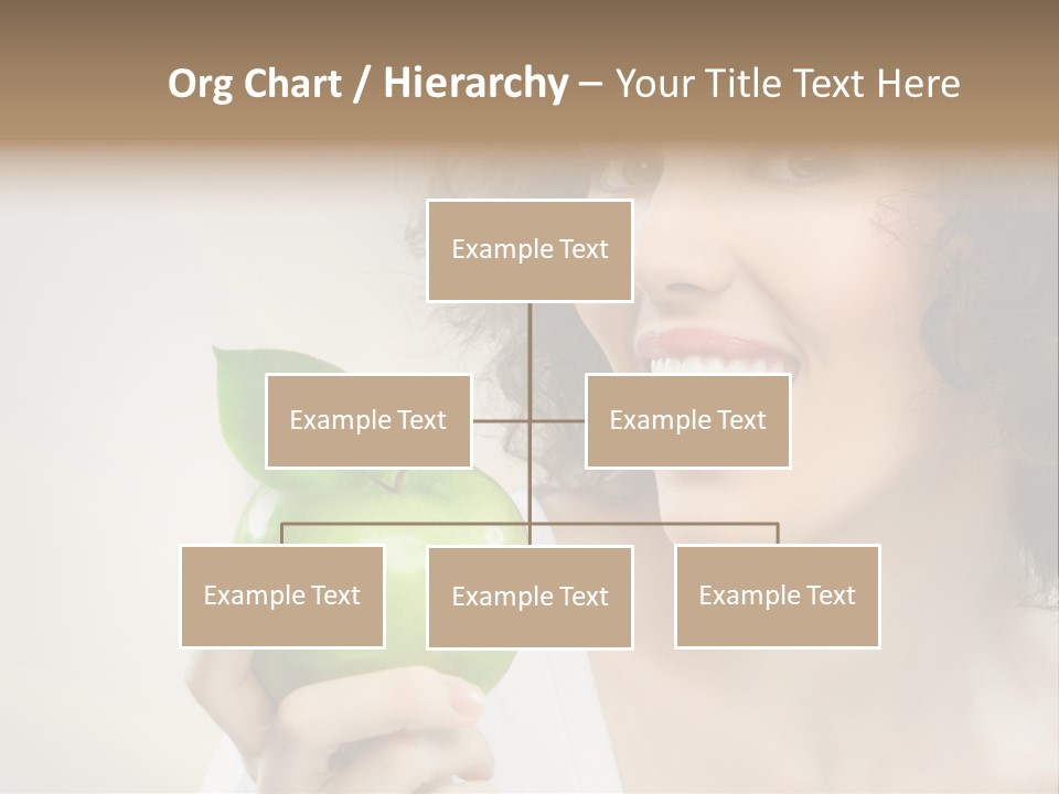 Woman Person Food PowerPoint Template