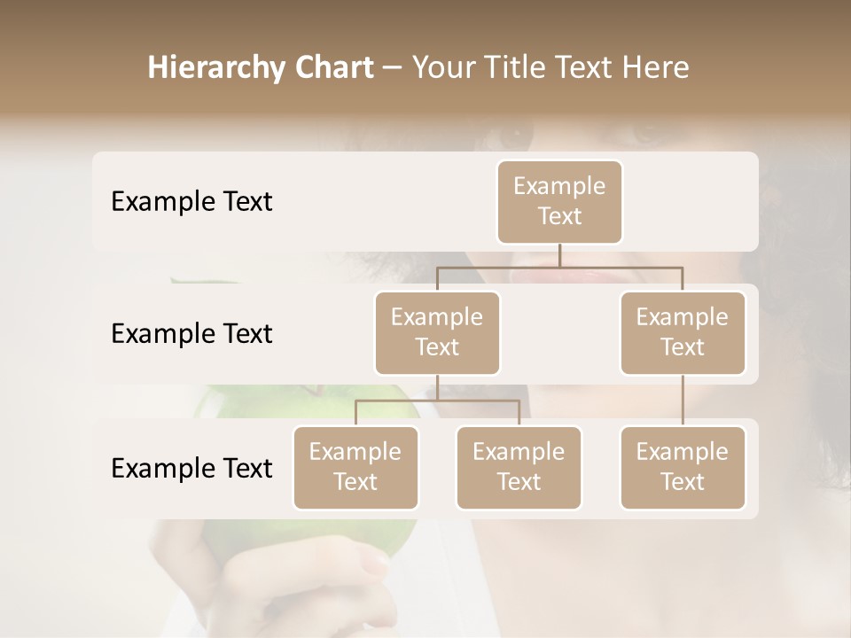 Woman Person Food PowerPoint Template