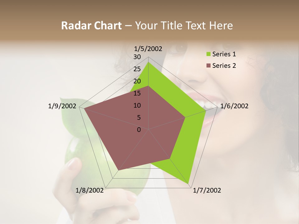 Woman Person Food PowerPoint Template