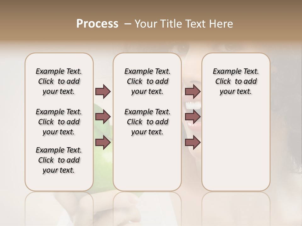 Woman Person Food PowerPoint Template
