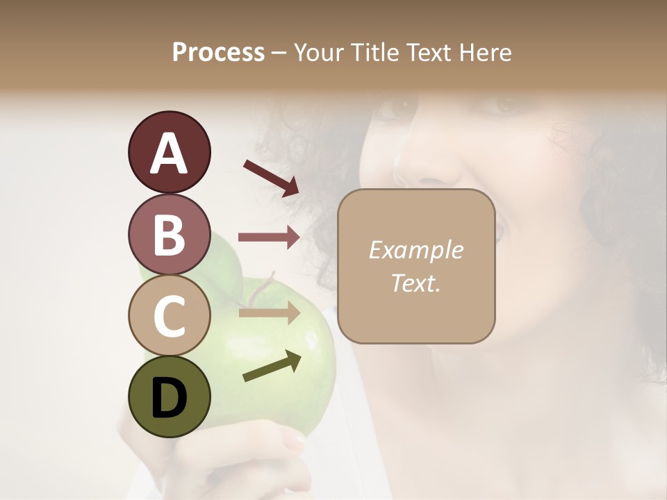 Woman Person Food PowerPoint Template