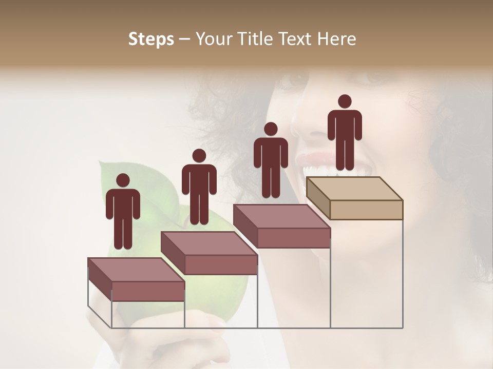 Woman Person Food PowerPoint Template