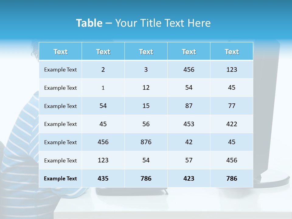Horizontal Schoolchild Schoolkid PowerPoint Template