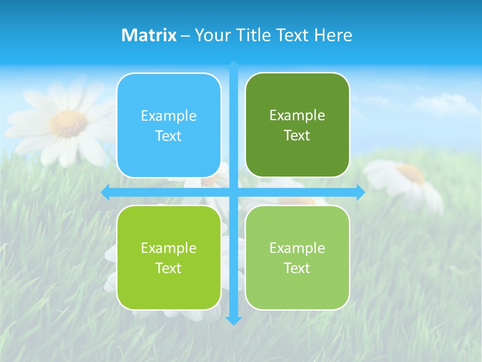 Nature Meadow Group PowerPoint Template