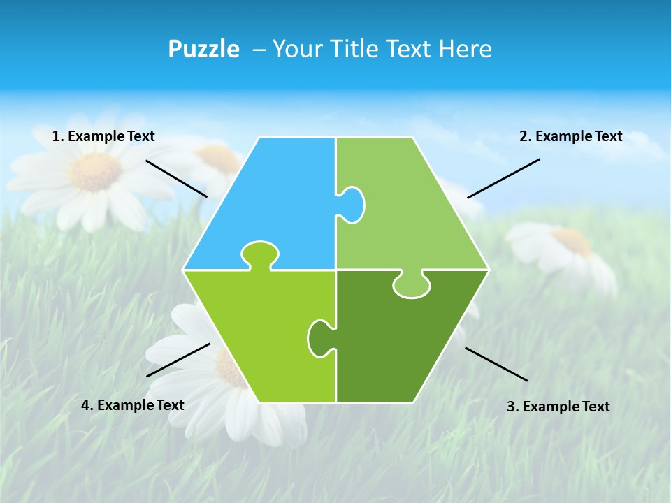 Nature Meadow Group PowerPoint Template