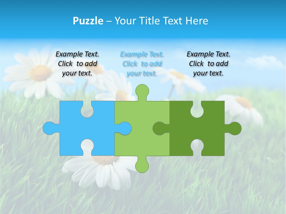 Nature Meadow Group PowerPoint Template