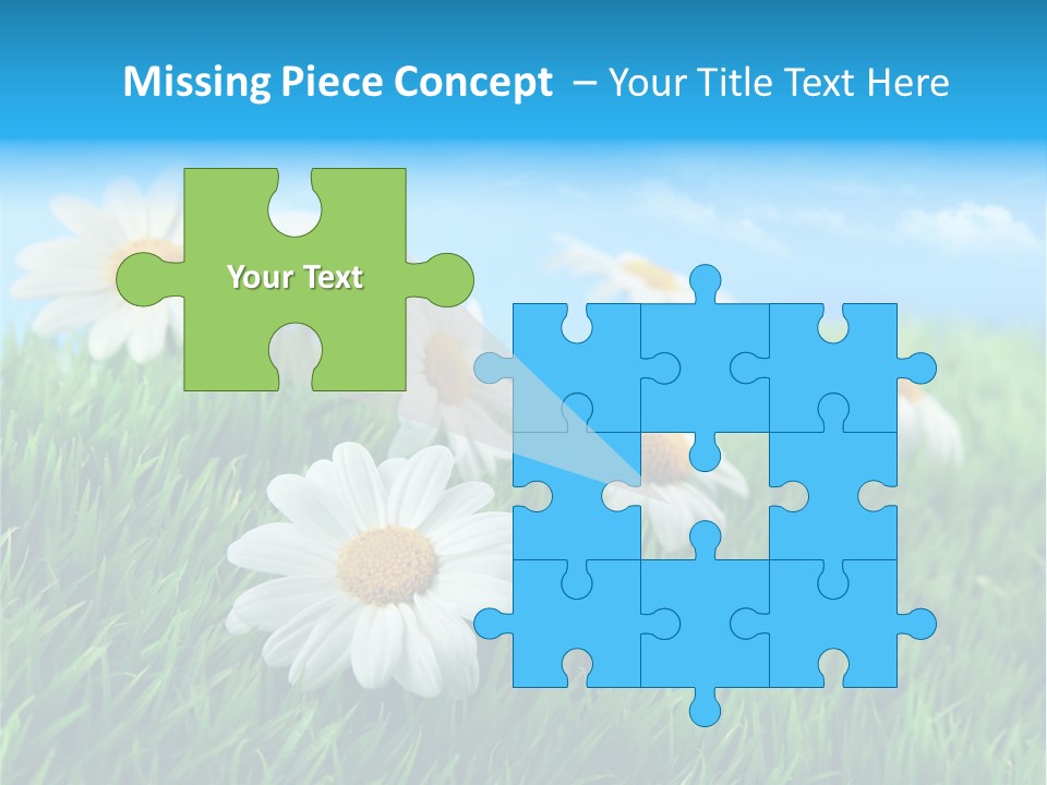 Nature Meadow Group PowerPoint Template