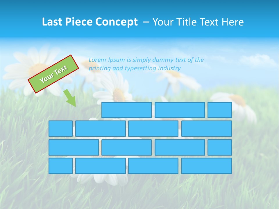 Nature Meadow Group PowerPoint Template
