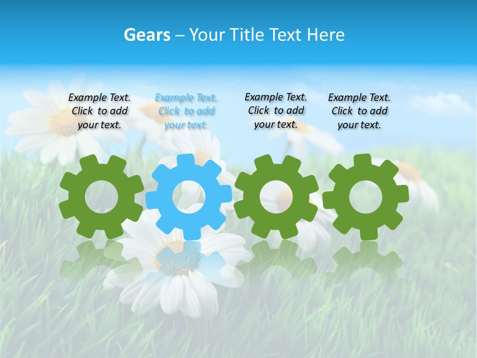 Nature Meadow Group PowerPoint Template