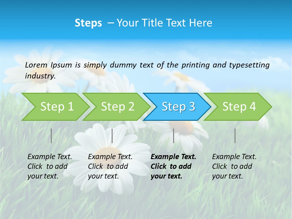 Nature Meadow Group PowerPoint Template