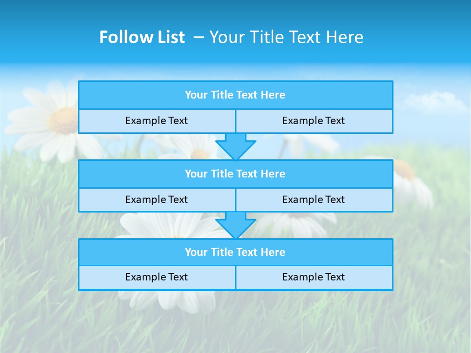Nature Meadow Group PowerPoint Template