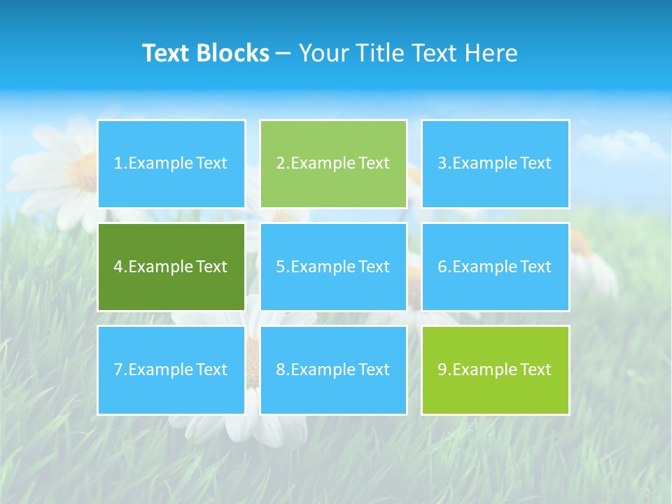 Nature Meadow Group PowerPoint Template