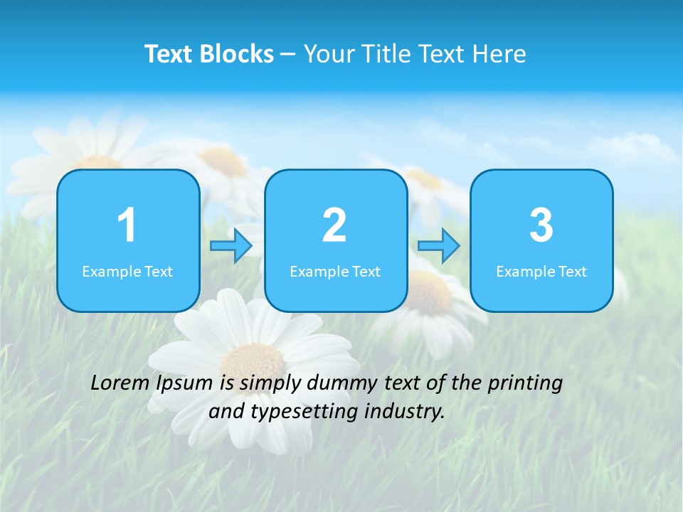 Nature Meadow Group PowerPoint Template