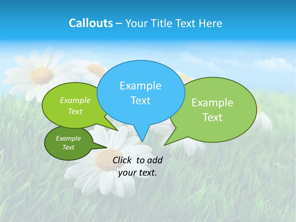 Nature Meadow Group PowerPoint Template
