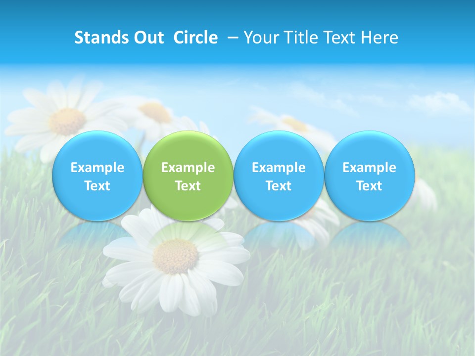 Nature Meadow Group PowerPoint Template