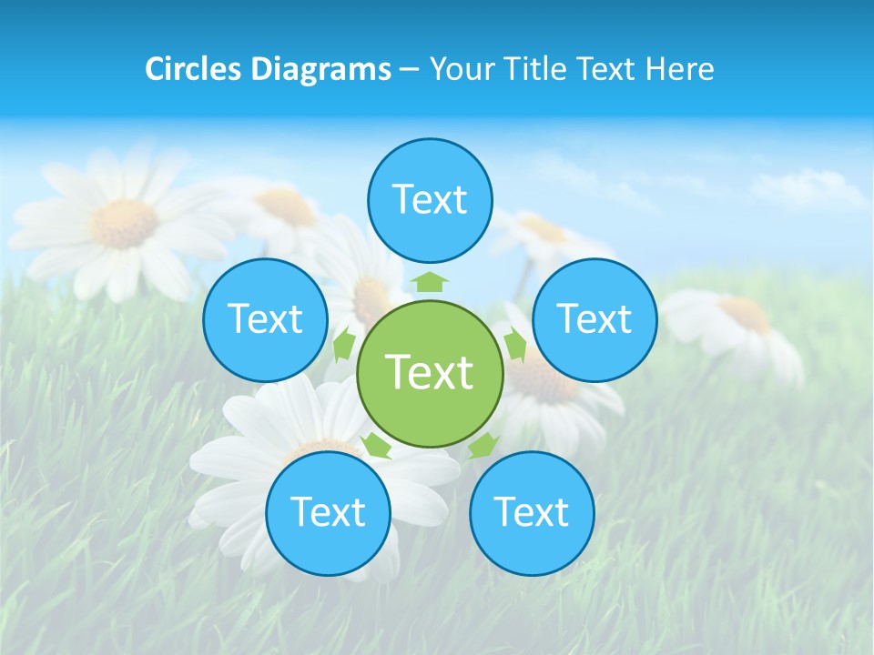 Nature Meadow Group PowerPoint Template