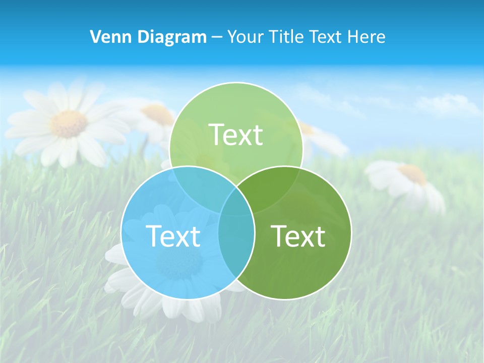 Nature Meadow Group PowerPoint Template