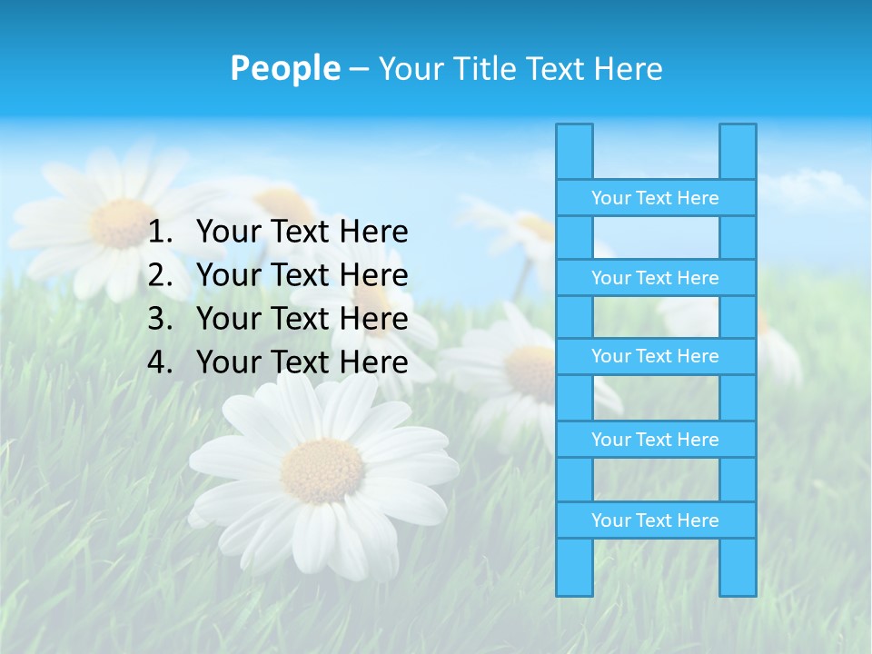 Nature Meadow Group PowerPoint Template