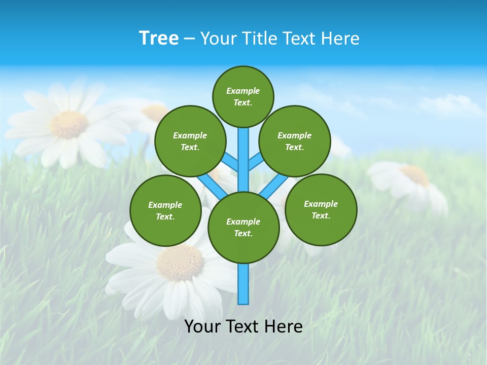 Nature Meadow Group PowerPoint Template