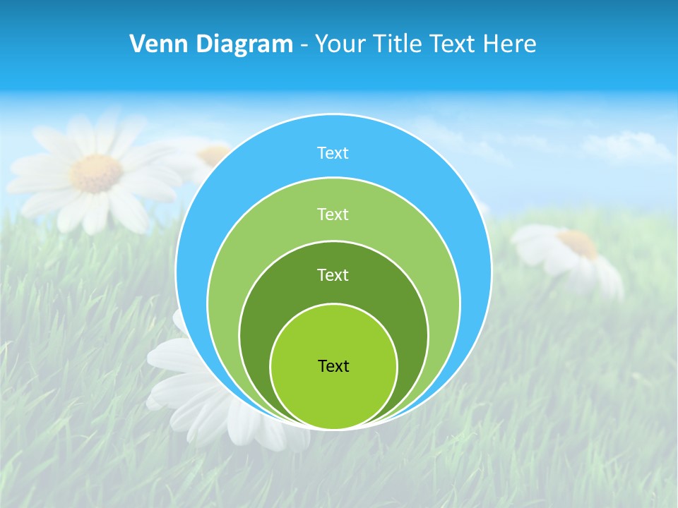 Nature Meadow Group PowerPoint Template