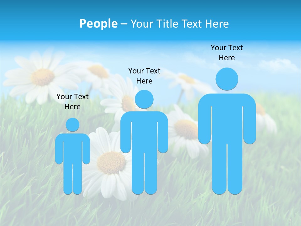 Nature Meadow Group PowerPoint Template