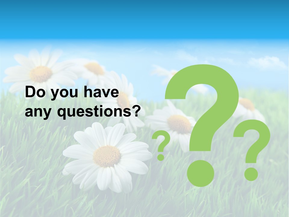 Nature Meadow Group PowerPoint Template