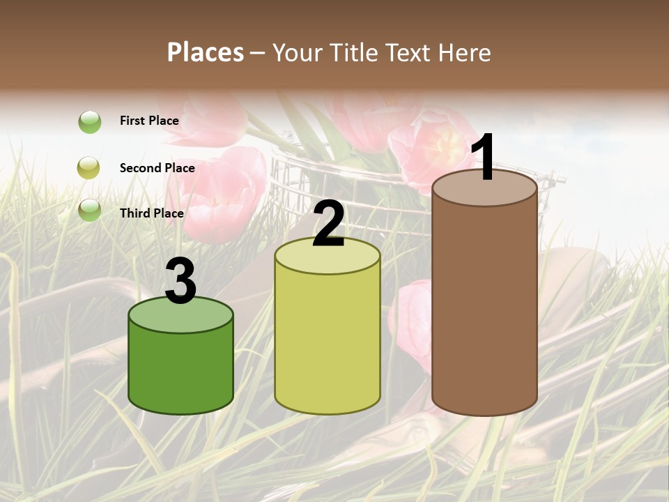 Fresh Garden Flower PowerPoint Template