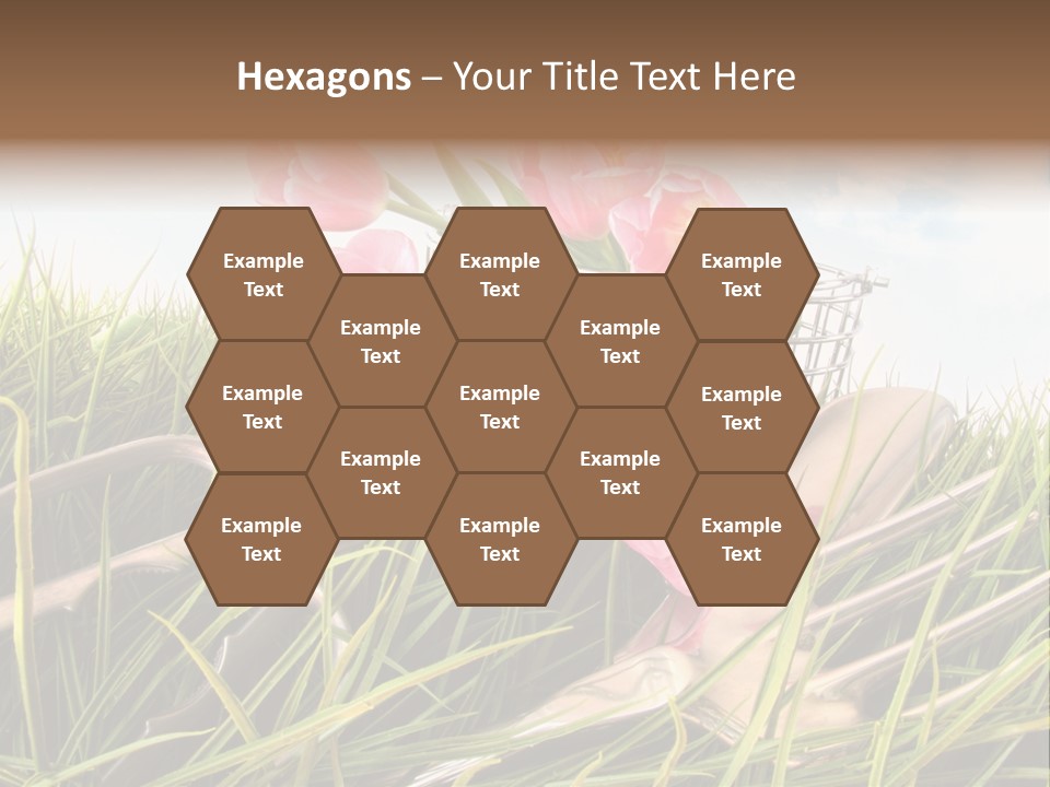 Fresh Garden Flower PowerPoint Template