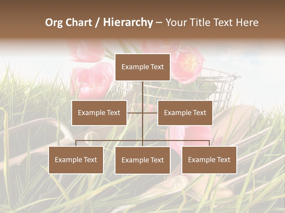 Fresh Garden Flower PowerPoint Template