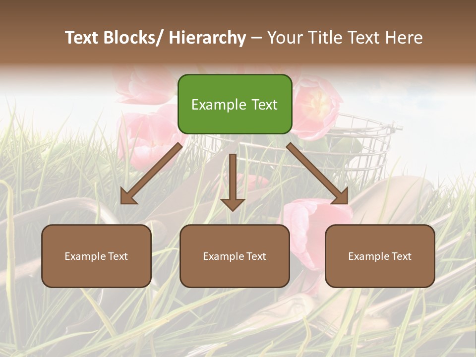 Fresh Garden Flower PowerPoint Template