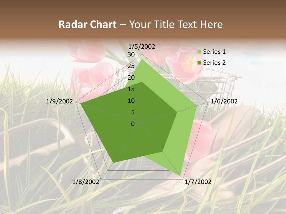 Fresh Garden Flower PowerPoint Template