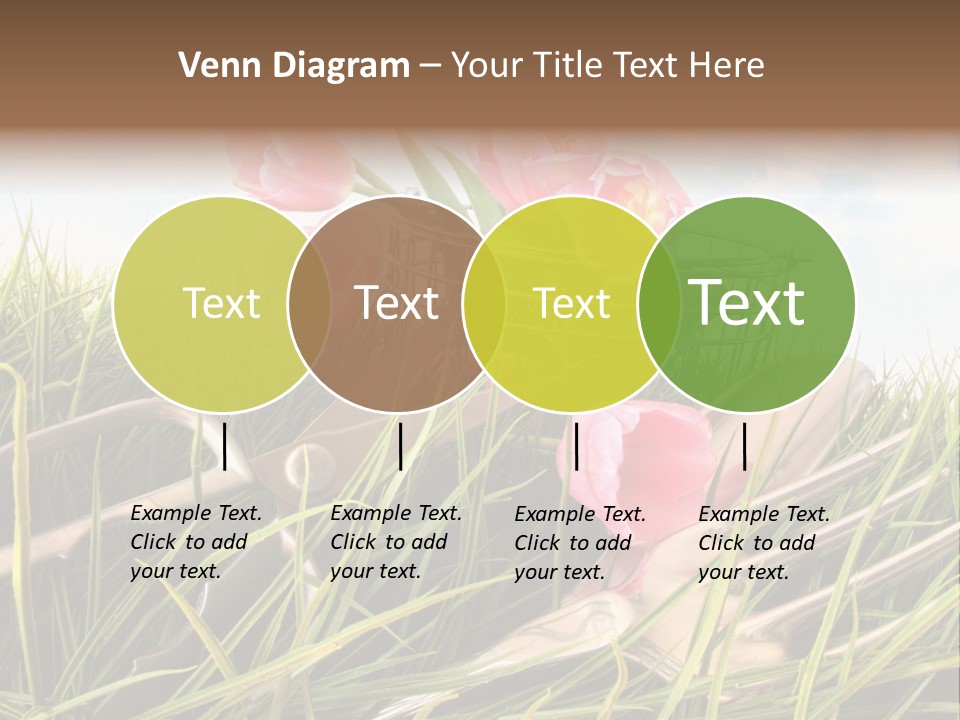 Fresh Garden Flower PowerPoint Template